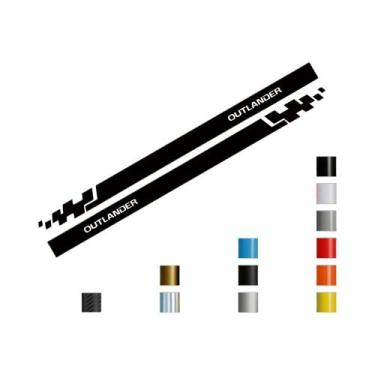 Imagem de Adesivos De Vinil Para Laterais De Carro Mitsubishi Outlander 1 2 3 XL