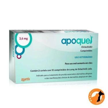 Imagem de Apoquel 3,6 Mg Cx C/ 20 Comp - Zoetis