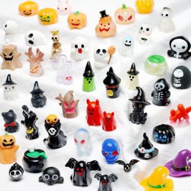 Imagem de Estatuetas em miniatura ZMRU Halloween Mini Resin Animals x48