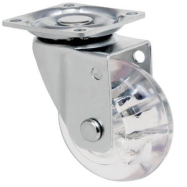 Imagem de Rodizio Giratório Placa 210 Gel - 1012100010086 - SCHIOPPA