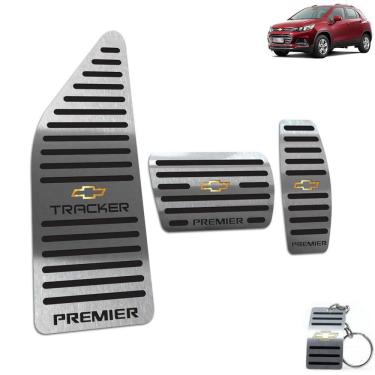 Imagem de Descanso de Pé + Pedaleira Chevrolet Tracker Premier Preto