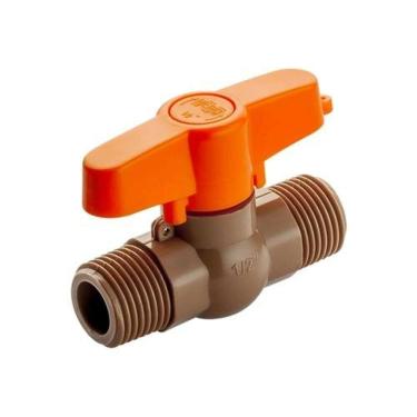 Imagem de Registro Esfera 1-2`` Rosca Externa - Uso Em Sistemas Hidráulicos