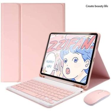 Imagem de Capa de teclado e mouse para Samsung Galaxy Tab S7/S8 Plus - Lightbek 