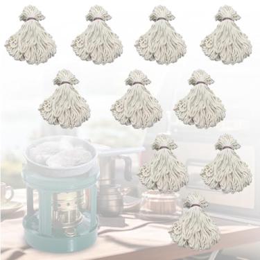 Imagem de 1000 peças de pavio de algodão a querosene, fogão a querosene ao ar livre, acessórios de fogão de acampamento, para fogão de acampamento portátil eficiente