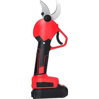 Imagem de Tesouras de poda elétricas, 30mm sem fio cortador de ramo elétrico tesoura tesoura de poda de jardim tesoura de ramo elétrico-3 baterias