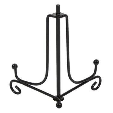 Imagem de ZJchao Suporte para Livros, Cavaletes para Exibição de 4 a 12 Polegadas, Porta-retratos de Ferro, Arte de Livro (4 polegadas (ID de 102 mm, espessura de 3,8 mm))