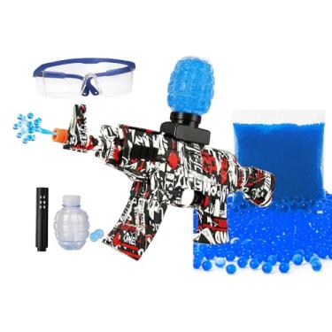 Imagem de Arminha De Gel Mp5 Automatica Com Silenciador E Bolinhas (Cor Aleatória)