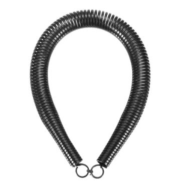 Imagem de HARFINGTON Dobrador de tubo de mola de PVC 21 mm OD 430 mm de comprimento tipo B mola de dobra de tubo para dispositivos de dobra de tubos em energia hidráulica doméstica, preto