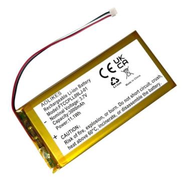 Imagem de AOLIKES Bateria recarregável de polímero de lítio de 3000 mAh 3,7 V para teclado mecânico sem fio Redragon K686 PRO/ K685 PRO/ K585 Pro RGB