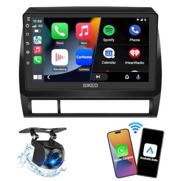 Imagem de Unidade de cabeça estéreo de carro Android de 22.9 cm para Toyota Tacoma 2005-2015 com WiFi 5G/Wireless CarPlay/Android Auto/tela sensível ao toque/navegação GPS/Bluetooth/rádio FM/câmera de backup