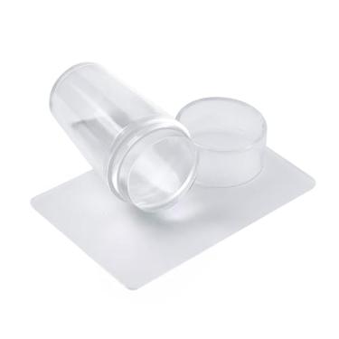 Imagem de Carimbo de ferramenta de ponta francesa para unhas, kit de manicure francês para carimbos de arte de unhas