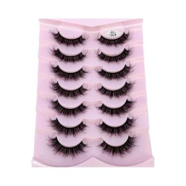 Imagem de Cílios Postiços De Visón Sintético Com Aparência Natural E Volumosa, 7