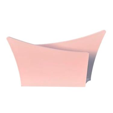 Imagem de Porta-Guardanapo em Plástico Decoração para Festa de Aniversário Casamento Para Mesa Cozinha Pia (Rosa)