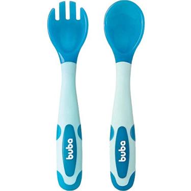 Imagem de Buba Kit Talher Flexivel E Termossensivel Azul Buba Azul