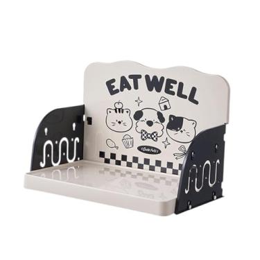 Imagem de IEUDNS Mesa de alimentação para gatos, suporte para tigelas de gatos, antiderrapante, estação para comedouros e bebedouros de cães, desmontável e fácil de