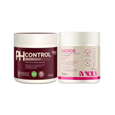 Imagem de Kit Máscara Ph Control E Ativador Cachos Nova Fragrância 500g - Apice