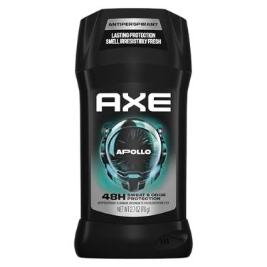 Imagem de AXE Desodorante antitranspirante Apollo 48 horas contra suor e proteção contra odores para frescor de longa duração, desodorante masculino de sálvia e cedro 76,5 g