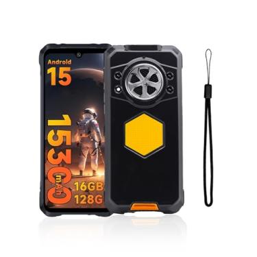 Imagem de KONXISA Capa para CUBOT Kingkong Power 5, capa de telefone com cordões, capa protetora de material TPU premium, capa protetora resistente a arranhões e quedas, preta