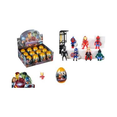 Imagem de 12pcs Chaveiro Em Forma De Ovo Caixa Surpresa Boneco Stitch Pingente M