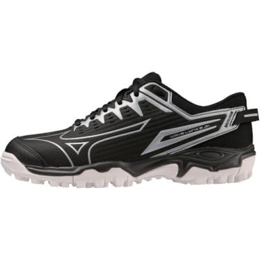 Imagem de Mizuno Tênis masculino, Preto, branco, 39 EU