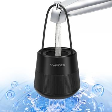 Imagem de Filtro de água de banho para torneira de banheira, filtro de água de banheira de 15 estágios, vida útil do filtro de 7500 galões