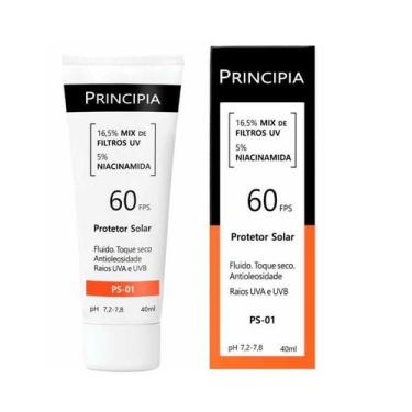 Imagem de Protetor Solar Facial Principia PS-01 FPS60 Antioleosidade 40ml