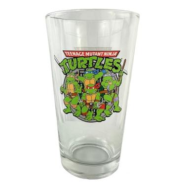 Imagem de Surreal Entertainment Teenage Mutant Ninja Turtles Leonardo Donatello Raphael Michelangelo Copo de 473 ml