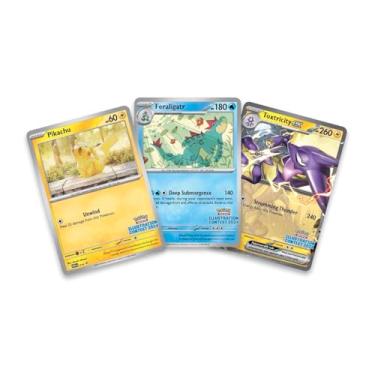 Imagem de Pokemon TCG: 2025 Pokemon Day Stamped Promo Card Pack - Feraligatr, Pikachu, Toxtricity ex