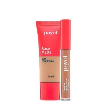 Imagem de Kit Payot Alta Cobertura Cor 5 Base e Corretivo (2 produtos)