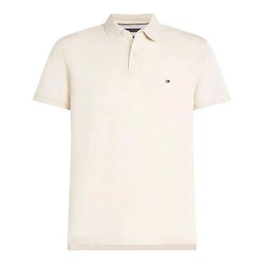 Imagem de Camisa Polo Tommy Hilfiger Tech Piquet Regular Caqui-Masculino