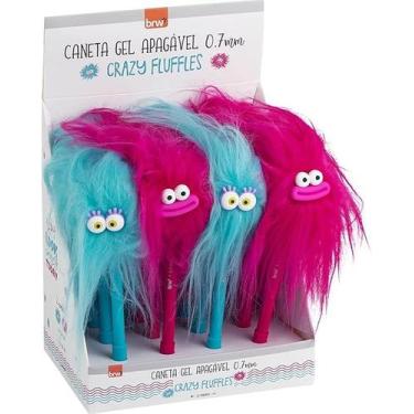Imagem de Caneta gel apagavel 0.7mm crazy fluffles - ca0241 brw -, PINK