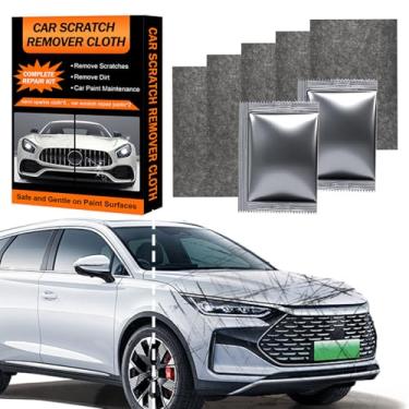 Imagem de Fululuer 2025 Upgrade Nano Sparkle Pano Removedor de Arranhões de Carro Pasta para Veículos, Reparação de Arranhões e Removedor de Redemoinhos - Kit de Removedor e Restaurador de Arranhões de Pintura