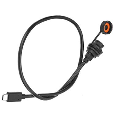 Imagem de Hyuduo Conector Usb, Soquete de Cabo Usb Macho Fêmea Tipo C Ip68 Com Trava de Fivela, para Equipamentos Mecânicos, Lâmpadas Externas, Dispositivos Iot (1 milhão)