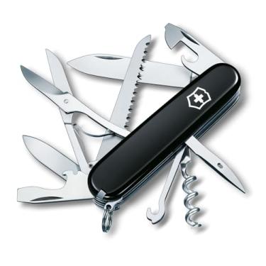 Imagem de Canivete Victorinox Huntsman, Preto, 15 funções
