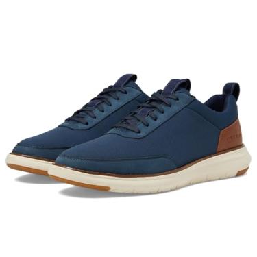 Imagem de Cole Haan Grand Remix Tênis masculino, Azul-marinho/marrom britânico, 47