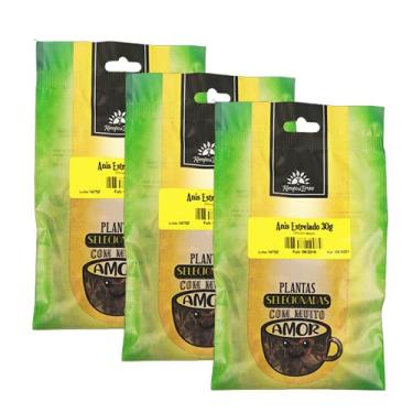 Imagem de Kit 3X: Anis Estrelado Kampo de Ervas 30g