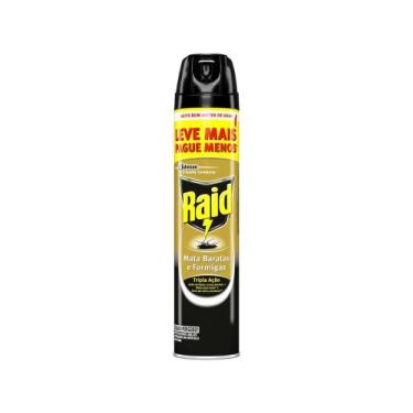 Imagem de Inseticida Raid Aerossol Mata Baratas e Formigas - 420ml, 420ml