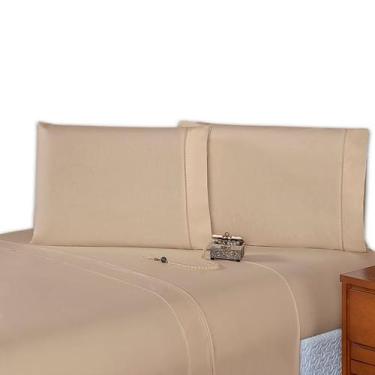 Imagem de Lençol Queen 400 Fios 4 Peças 40cm Altura 100% algodao - Rafaloro, Cáq