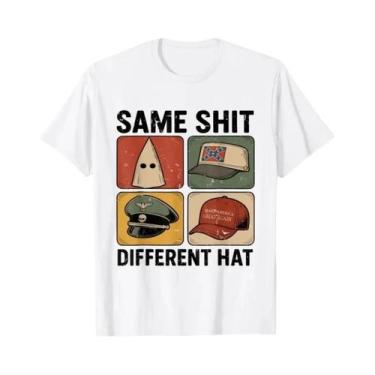 Imagem de Camiseta De Algodão Unissex Com Estampa Engraçada De Manga Curta - Mes