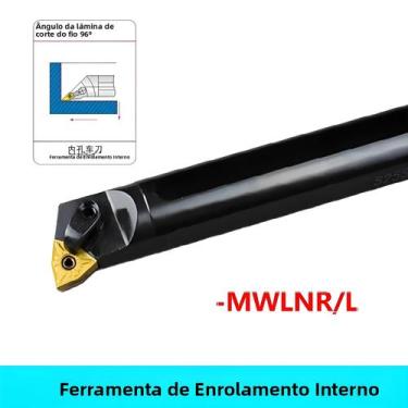 Imagem de Ferramenta De Torneamento Interno MWLNR08 Para Torno LIHAOPING S16Q S1