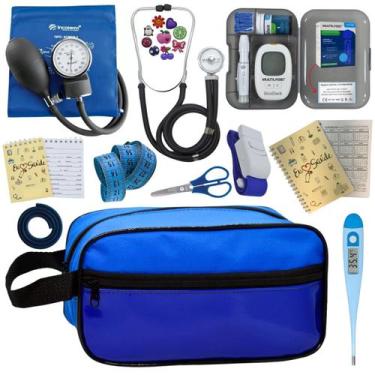 Imagem de Kit Enfermagem Completo Top + Medidor Glicose  - PREMIUM, P.A. Med, IN