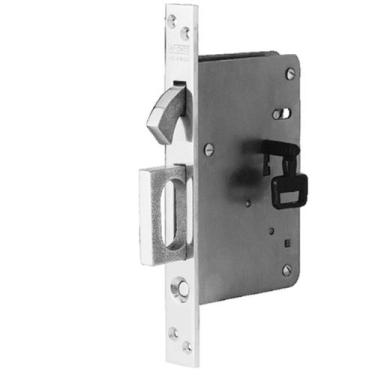 Imagem de Fechadura 1422 Bico De Papagaio Com Puxador Cromada Lafonte - LaFonte 