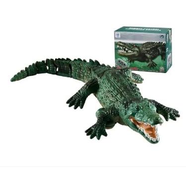 Imagem de Barco Crocodilo Realista De Brinquedo Com Controle Remoto