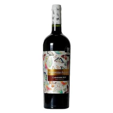 Imagem de Vinho Chileno Tinto Mariposa Alegre Gran Reserva Carmenere 750ml - 14,