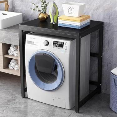 Imagem de Armário De Máquina De Lavar Tambor, Prateleira De Lavanderia, Unidade De Prateleira De Máquina De Lavar Roupa Prateleira De Armazenamento Para Banheiro Cozinha Varanda Lavanderia, D, Size