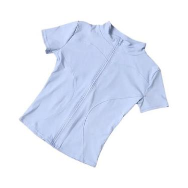 Imagem de Camisetas De Yoga Femininas De Secagem Rápida E Modeladoras, Alta Qual