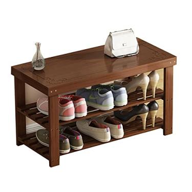 Imagem de HHHJQFAAT Sapateira de 3 níveis organizador de sapatos alto armazenamento de sapatos prateleira vertical grande sapateira organizador empilhável sapateira para entrada, armário, garagem, quarto