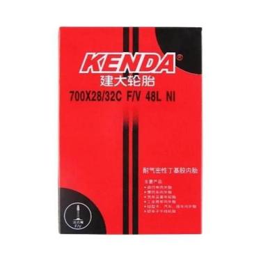 Imagem de 2 Peças De Câmara De Ar De Borracha Butílica KENDA Para Bicicleta, Vál