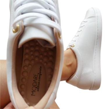 Imagem de Tênis Feminino Modare UltraConforto, Branco, 38