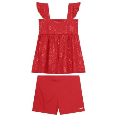 Imagem de Conjunto infantil menina de flores Mundi-Feminino